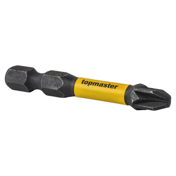 TOP MASTER Μύτη κατσαβιδιού Impact σταυρός με μέγεθος PZ3 50mm συσκευασία 2τεμ. 338735 TOP MASTER Μύτη κατσαβιδιού Impact σταυρός με μέγεθος PZ3 50mm συσκευασία 2τεμ. 338735