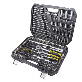 TOP MASTER Κασετίνα καρυδάκι 1/4'' & 3/8'' & 1/2'' σετ 216τεμ 339207 TOP MASTER Κασετίνα καρυδάκι 1/4'' & 3/8'' & 1/2'' σετ 216τεμ 339207