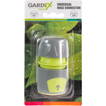 GARDEX Ταχυσύνδεσμος για λάστιχο 1/2"-3/4" 404306 GARDEX Ταχυσύνδεσμος για λάστιχο 1/2"-3/4" 404306