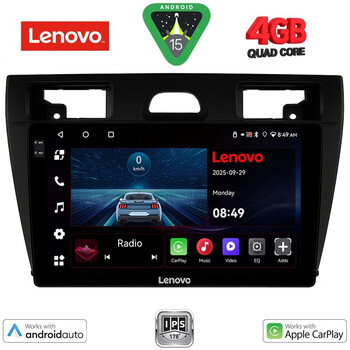 LENOVO LVE 8153BL_CPAA (9inc) MULTIMEDIA TABLET for FORD FIESTA mod. 2005-2008 (BLACK)
