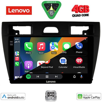 LENOVO LVE 8153BL_CPAA (9inc) MULTIMEDIA TABLET for FORD FIESTA mod. 2005-2008 (BLACK)