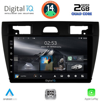 DIGITAL IQ RSB 1153BL_CPA (9inc) MULTIMEDIA TABLET for FORD FIESTA mod. 2005-2008 (BLACK) DIGITAL IQ RSB 1153BL_CPA (9inc) MULTIMEDIA TABLET for FORD FIESTA mod. 2005-2008 (BLACK)