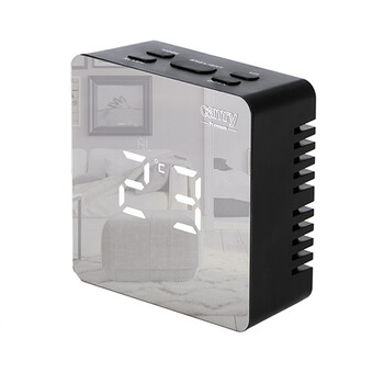 CAMRY LED ALARM CLOCK RADIO BLACK