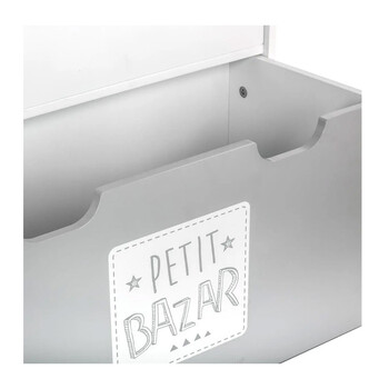 Ξύλινη Παιδική Βιβλιοθήκη 62.7 x 30 x 70 cm Χρώματος Γκρι Atmosphera 127221B Ξύλινη Παιδική Βιβλιοθήκη 62.7 x 30 x 70 cm Χρώματος Γκρι Atmosphera 127221B