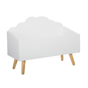 Ξύλινο Κουτί Αποθήκευσης Παιχνιδιών 58 x 28 x 45.5 cm Cloud Atmosphera 127156B Ξύλινο Κουτί Αποθήκευσης Παιχνιδιών 58 x 28 x 45.5 cm Cloud Atmosphera 127156B
