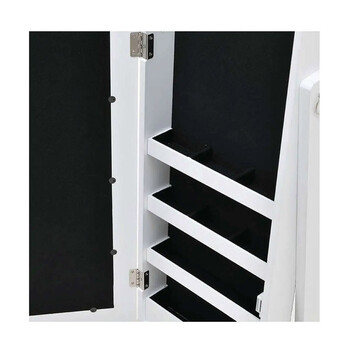 Κοσμηματοθήκη Μπιζουτιέρα με Ολόσωμο Καθρέπτη 37.2 x 35.5 x 145.2 cm Atmosphera 114665 Κοσμηματοθήκη Μπιζουτιέρα με Ολόσωμο Καθρέπτη 37.2 x 35.5 x 145.2 cm Atmosphera 114665