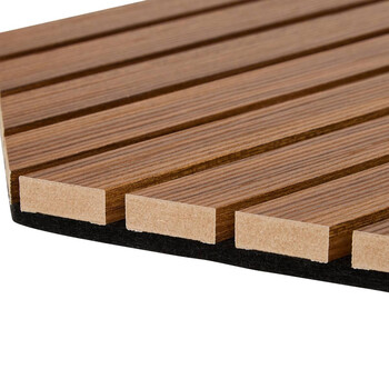 Atmosphera Σετ 3 Διακοσμητικών Πάνελ Colva με Εφέ Καρυδιάς, Μαύρο Φόντο 30x26cm 212904B