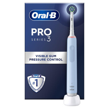 Oral-B Pro 3 3000 Electric Toothbrush Blue (80720167) (BRA80720167) Oral-B Pro 3 3000 Electric Toothbrush Blue (80720167) (BRA80720167)