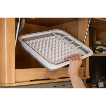 L4072.1 ΠΙΑΤΟΘΗΚΗ/ ΣΤΕΓΝΩΤΗΡΙΟ ΠΙΑΤΩΝ ΠΤΥΣΣΟΜΕΝΟ 9LT ΛΕΥΚΟ/ΓΚΡΙ 6>13cm