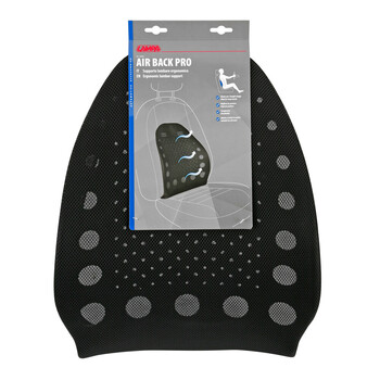L5440.4 ΜΑΞΙΛΑΡΙ ΠΛΑΤΗΣ ΑΥΤΟΚΙΝΗΤΟΥ ΕΡΓΟΝΟΜΙΚΟ ΜΑΥΡΟ 50x40cm AIR BACK PRO
