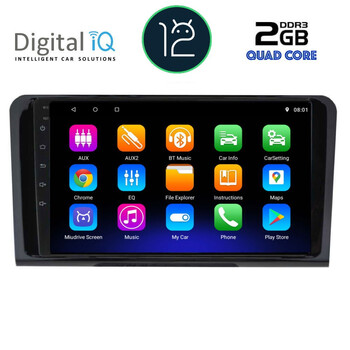 DIGITAL IQ RTB 2414_GPS (9inc) MULTIMEDIA TABLET OEM MERCEDES ML (W164) – GL (X164) mod. 2005-2011