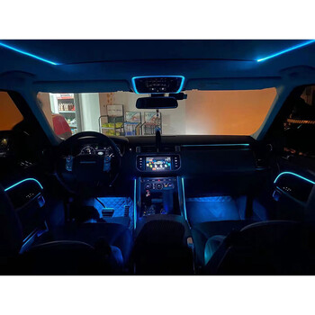 DIQ AMBIENT LR RANGE ROVER SPORT (L494) SM mod. 2013-2021 (Digital iQ Ambient Light for LAND ROVER RANGE ROVER SPORT L494 mod. 2013-2021 with 20 Lights)