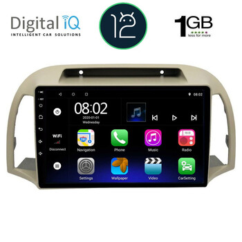 DIGITAL IQ RTA 1457_GPS (9inc) MULTIMEDIA TABLET OEM NISSAN MICRA K12 mod. 2002-2010