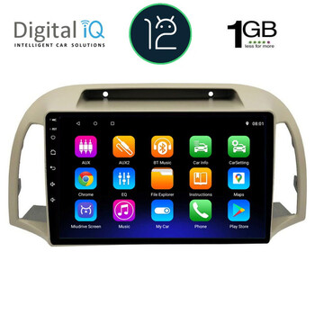 DIGITAL IQ RTA 1457_GPS (9inc) MULTIMEDIA TABLET OEM NISSAN MICRA K12 mod. 2002-2010