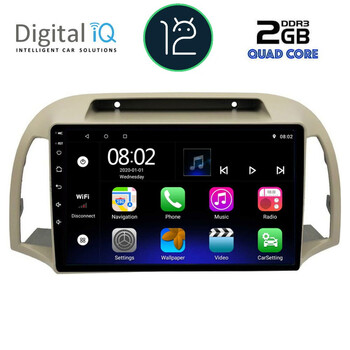 DIGITAL IQ RTB 2457_GPS (9inc) MULTIMEDIA TABLET OEM NISSAN MICRA K12 mod. 2002-2010