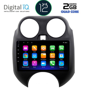 DIGITAL IQ RTB 2459_GPS (9inc) MULTIMEDIA TABLET OEM NISSAN MICRA mod. 2010-2014