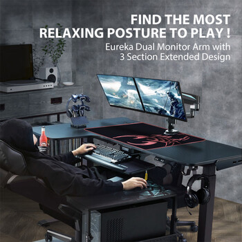 Gaming Αξεσουάρ Γραφείων - Eureka Ergonomic® ERK-MA02-24P