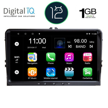 DIGITAL IQ RTA 189_GPS (9inc) MULTIMEDIA TABLET OEM SEAT - SKODA - VW mod. 2004-2014