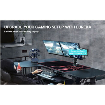 Gaming Αξεσουάρ Γραφείων - Eureka Ergonomic® ERK-MA02-24P