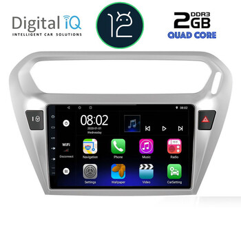 DIGITAL IQ RTB 2092_GPS (9inc) MULTIMEDIA TABLET OEM CITROEN ELYSEE – PEUGEOT 301 mod. 2013&gt;