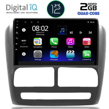 DIGITAL IQ RTB 2137_GPS (9inc) MULTIMEDIA TABLET OEM FIAT DOBLO mod. 2010-2015