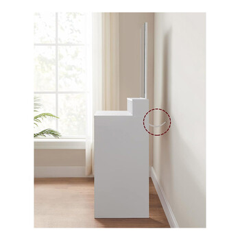 Ξύλινο Μπουντουάρ με Καθρέπτη 80 x 40 x 140 cm VASAGLE RDT113W01