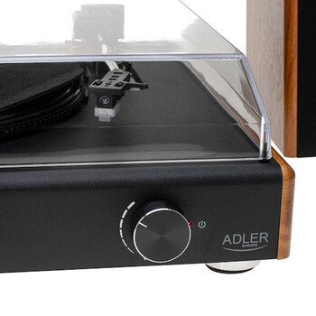 ADLER BT5.4 TURNTABLE WITH USB WOOD