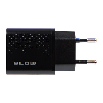 DM-76-024 . Φορτιστής με υποδοχή USBx2 QC 3.0 18W BLOW μαύρο