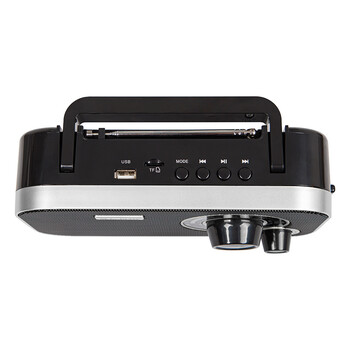 DM-77-543 . Φορητό αναλογικό ραδιόφωνο AM/FM BLOW RA12 μαύρο-ασημί