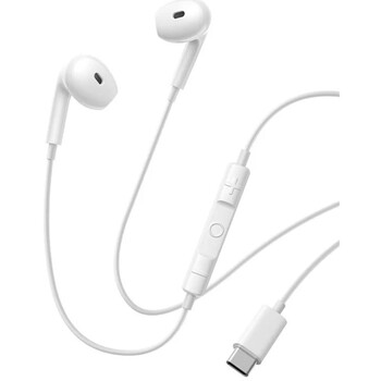 Baseus Encok CZ19 Ενσύρματα Ακουστικά Λευκό (A00182201213-00) (BASA00182201213-00)