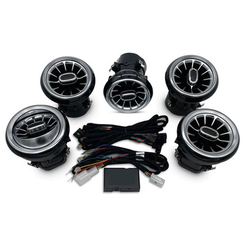 DIQ AMBIENT 8176 GB AIRVENTS for BENZ A-CLA-GLA mod. 2012-2019 (Digital iQ Turbine Air Vent Ambient Light Kit for MERCEDES A - CLA - GLA mod. 2012-2020)