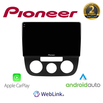 PIONEER SPH-10VW1010393 SPH-PF97BT PERFECT FIT Tablet 10"  Για VW JETTA 2006-2010 MANUAL Με Carplay & Android Auto