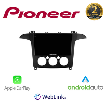 PIONEER SPH-9FD101408 SPH-PF97BT PERFECT FIT Tablet 9"  Για FORD S-MAX MANUAL A/C Με Carplay & Android Auto