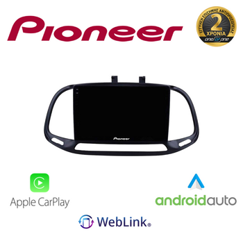 PIONEER SPH-9FT1010909 SPH-PF97BT PERFECT FIT Tablet 9"  Για FIAT DOBLO 2015< Με Carplay & Android Auto