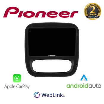 PIONEER SPH-9RN1011102 SPH-PF97BT PERFECT FIT Tablet 9"  Για RENAULT TRAFIC OPEL VIVARO Με Carplay & Android Auto