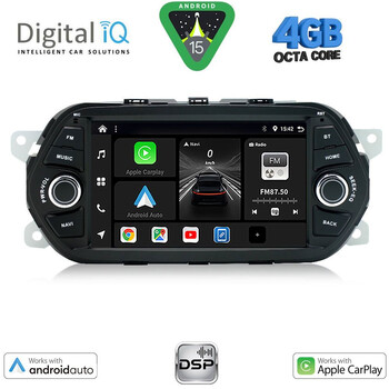 DIGITAL IQ BXF 656_CPAA (7" DVD) MULTIMEDIA SYSTEM for FIAT TIPO mod. 2015-2023
