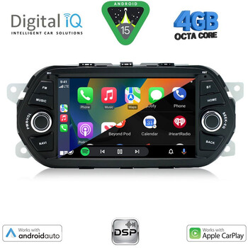 DIGITAL IQ BXF 656_CPAA (7" DVD) MULTIMEDIA SYSTEM for FIAT TIPO mod. 2015-2023
