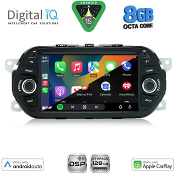 DIGITAL IQ BXF 756_CPAA (7" DVD) MULTIMEDIA SYSTEM for FIAT TIPO mod. 2015-2023