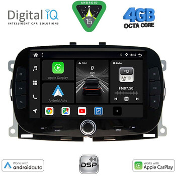 DIGITAL IQ BXF 698_CPAA (7" DVD) MULTIMEDIA SYSTEM for FIAT 500 mod. 2016>