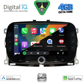 DIGITAL IQ BXF 698_CPAA (7" DVD) MULTIMEDIA SYSTEM for FIAT 500 mod. 2016>