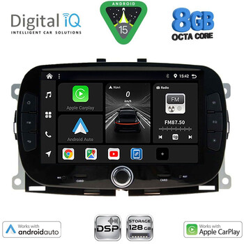 DIGITAL IQ BXF 798_CPAA (7" DVD) MULTIMEDIA SYSTEM for FIAT 500 mod. 2016>