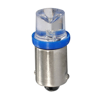 LB007B/MT T4W 12V 0,29W BA9s (ΜΙΝΙΟΝ) LED 1xFlux 8mm ΜΠΛΕ BLISTER 2ΤΕΜ.