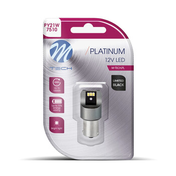 LB842Y-01B/MT P21W 12/24V BA15s 6xSMD3020 CAN-BUS ΠΟΡΤΟΚΑΛΙ LIMITED BLACK BLISTER M-TECH -   1 ΤΕΜ