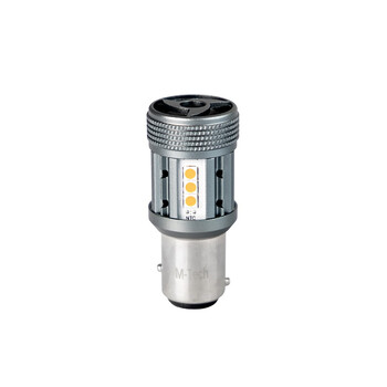LB853R-01B/MT P21/5W 12/24V BAY15d 12xSMD3030 LED CAN-BUS ΚΟΚΚΙΝΟ PLATINIUM BLISTER M-TECH - 1 Τεμ.