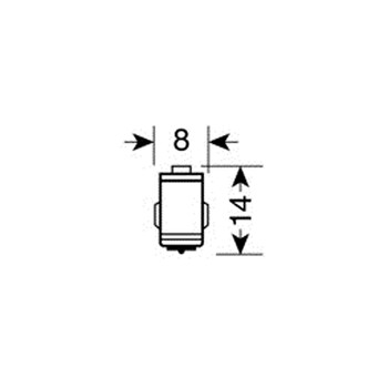 L5847.6 ΛΑΜΠΑΚΙ T3 HYPER-LED ΚΟΚΚΙΝΟ ΦΩΣ POWER2