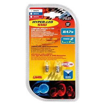 L5847.6 ΛΑΜΠΑΚΙ T3 HYPER-LED ΚΟΚΚΙΝΟ ΦΩΣ POWER2