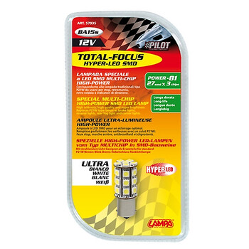 L5793.5 ΛΑΜΠΑΚΙ P21W 12V BA15s HYPER-LED 81