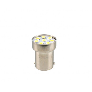 LB088R/MT P21W G18 12V BA15s 8xSMD2835 LED ΚΟΚΚΙΝΟ BLISTER M-TECH - 2 ΤΕΜ.