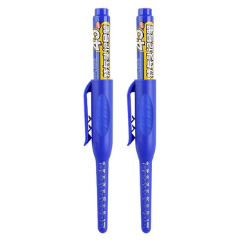 Ανεξίτηλος μαρκαδόρος σημαδέματος TOOL-0099 με μακριά μύτη, 45mm, μπλε, 2τμχ