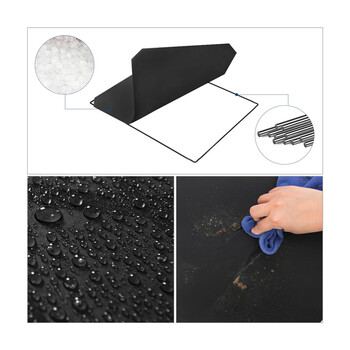 Stand Αποθήκευσης Παπουτσιών 48 x 36 x 173 cm Χρώματος Μαύρο Songmics LPC10HV1